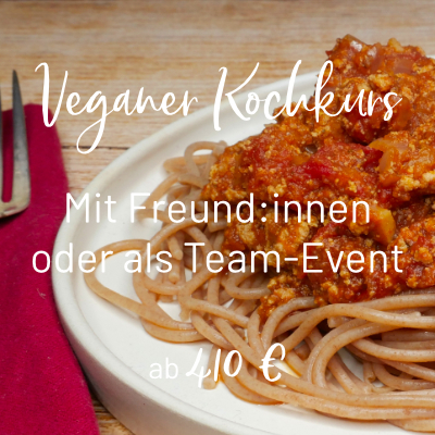 Koch workshop vegan kochen