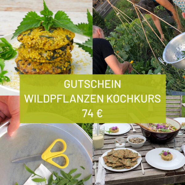 Gutschein Kochen mit Wildkräutern