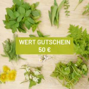 Wildkräuter Wert Gutschein