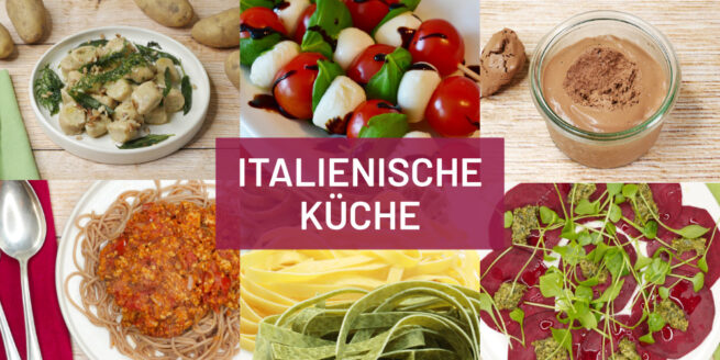 Italienische Küche veganer Kochkurs